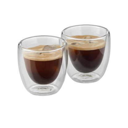 WMF Kult Espressogläser doppelwandig 6er-Set 80 ml aus Glas