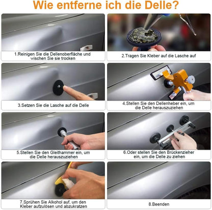 Manelord Auto Dellen Reparaturset - Golden Lifter & Gleithammer