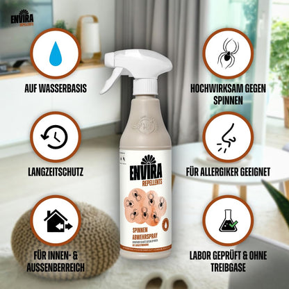 Envira Spinnenspray gegen Spinnen Langzeitwirkung - 5 Liter