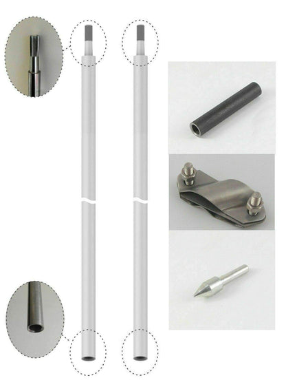 Tiefenerder Staberder V4A Edelstahl Erdung SET 3.0m – Ø20mm