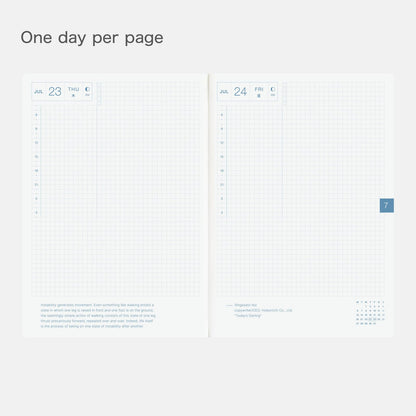 Hobonichi Techo 2026 Cousin Book Planner - A5, English, Jan Start