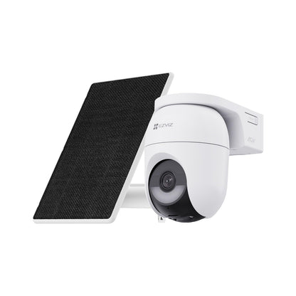 EZVIZ CB8 Lite Überwachungskamera Aussen Akku 4MP mit Solarpanel, schwenk- und neigbare PTZ-Kamera