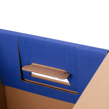 smiley pack Bananenkiste Umzugskartons zweiwellig – 30 Stück