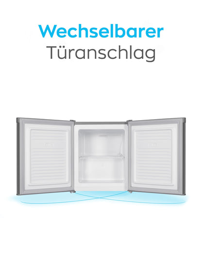 Heinrich's Mini Gefrierschrank 33L HGB 4088 IX, -18 °C, 40 dB