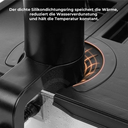 Universal Sous Vide Behälter Set 11L mit Rack & Deckel Polycarbonat