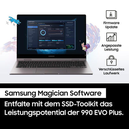 Samsung 990 EVO Plus NVMe M.2 SSD Speicher 4 TB