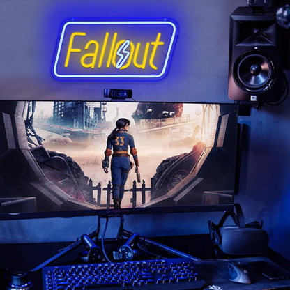 PILOYINDE Gaming LED Neonschild, Wanddekoration für Spielzimmer
