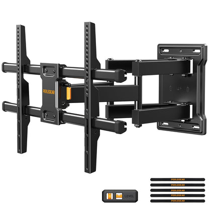 Perlegear TV Wandhalterung PGLF6 schwenkbar neigbar 32-85 Zoll für TVs bis 60 kg