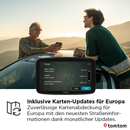 TomTom GO Classic Lite Pkw-Navi 6 Zoll, TomTom Traffic, Europa-Karten