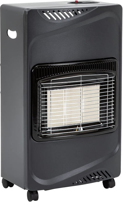 Heidenfeld Inferno GH100 Gasheizung für Innenräume - Schwarz