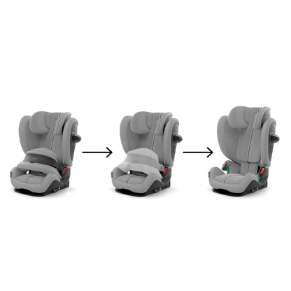 Cybex Gold Pallas G3 i-Size Plus Kindersitz, Stone Grey