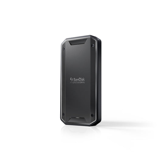 SanDisk PROFESSIONAL PRO-G40 SSD 1 TB. Robuste, kompakte NVMe SSD als mobiler Hochleistungsspeicher mit Thunderbolt 3/USB-C, IP68.