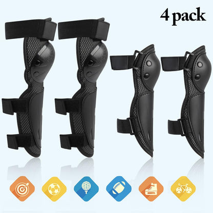 JUSTDOLIFE Kinder Motorrad Schutzrüstung Schwarz - div. Grössen