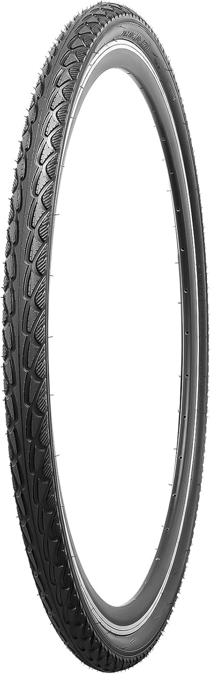 YunSCM Fahrradreifen & Schlauch 2er Set - 28" 700x38C Faltbar AV48mm