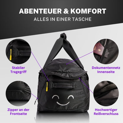 ISIBELL Dachbox Taschen 4er Set – Inklusive Trittstufe