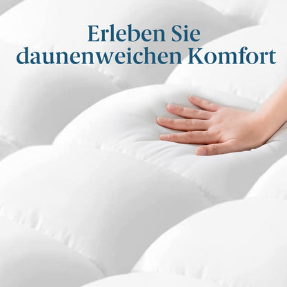 Zinus Matratzentopper 90x200 cm, 10 cm Airflow-Schaum, mittelfest