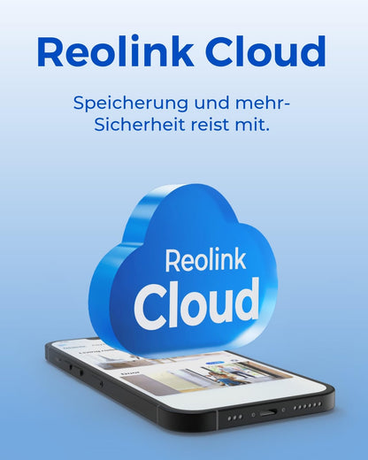 Reolink RLC-810A 4K PoE Überwachungskamera Aussen - Schwarz