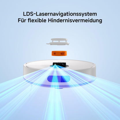 Xiaomi Robot Vacuum S40C Saugroboter mit Wischfunktion, 5000 Pa