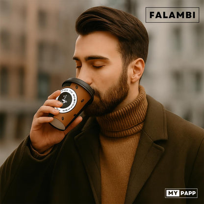 FALAMBI Pappbecher 200 ml, Coffee to go, Einwegbecher, 1000 Stück