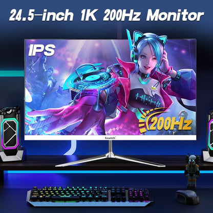 Gawfolk 24,5 Zoll 200 Hz Gaming Monitor - Full HD 1080p