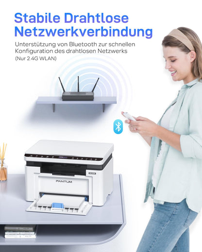PANTUM BM2309W Laserdrucker 3in1 - Schwarzweiss WLAN