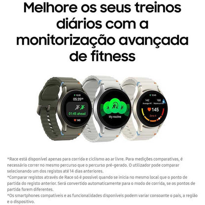 Samsung Galaxy Watch 7 40 mm Smartwatch BT beige mit Sportband