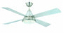 AireRyder Cosmos Deckenventilator - 132cm Nickel inkl. Licht. Nickel-Deckenventilator, 132cm Durchmesser, mit integrierter Lichtfunktion für Luftzirkulation und Raumbeleuchtung.