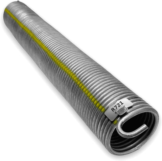 KASTOM Garagentor Torsionsfeder - Hormann R721 Ersatzfeder. Schwarze zylindrische Spiralfeder. Balanciert das Garagentorgewicht aus.