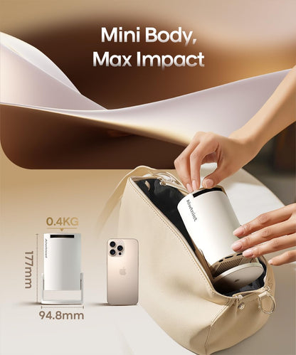 Smart Mini Beamer 2025 Android 11 4K – 180° Drehbar