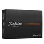 Titleist Pro V1 Golfbälle – 12er Pack weiss Spielnummern #1-4