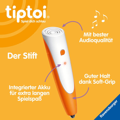 Ravensburger tiptoi Stift 4. Generation mit Liedertafel, ab 2 Jahren