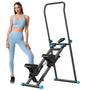 MERACH 2025 Stair Stepper Vertical Climber Heimtrainer – Klappbar: Schwarzes, aufrechtes Fitnessgerät für Ganzkörper-Kardiotraining.