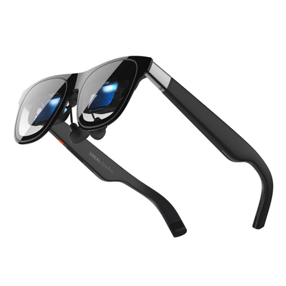 XREAL One Pro AR Brille mit X1 Chip, 57° Sichtfeld, L (66–75 mm), Micro-OLED-Display, verstellbare Bügel