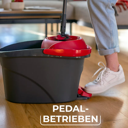 Vileda Ultramax Turbo 2in1 Bodenwischer Set mit Eimer & Schleuder
