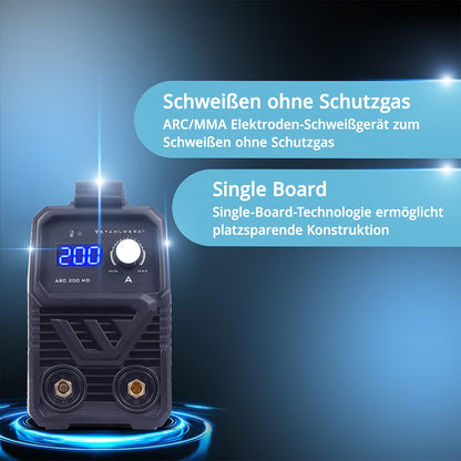 STAHLWERK ARC 200 MD Elektroden-Schweissgerät MMA & Lift-TIG 200 A