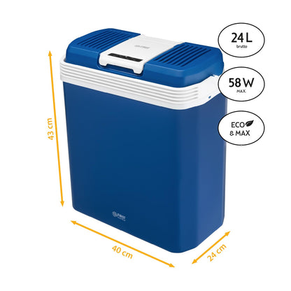 TZS First Austria Kühlbox 24L Elektrisch Kühlen/Wärmen - Blau