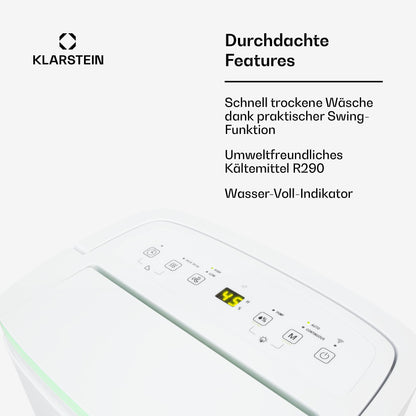 Klarstein DryFy Connect 50L Smart Luftentfeuchter - Weiss