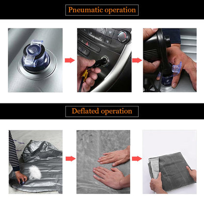 HAOYAO Auto Luftmatratze SUV – Dickere Version mit Pumpe