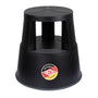 WEDO Rollhocker Super Step – Tritthocker aus Kunststoff, schwarz