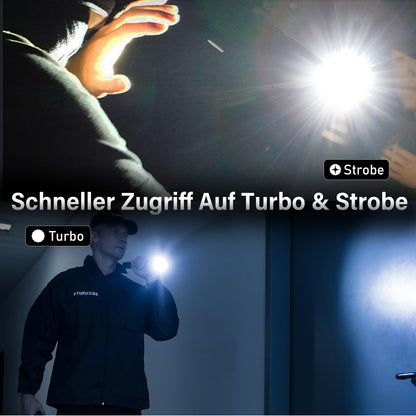 Sofirn SK30 LED Taschenlampe 3000 Lumen USB-C taktisch aufladbar