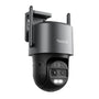 Reolink TrackMix WiFi 4K PTZ Überwachungskamera aussen, Grau mit Dual-Objektiv und integrierten Scheinwerfern
