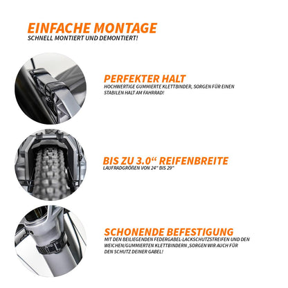 unleazhed MR02 und M02 Schutzbleche Bundle für MTB