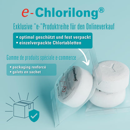 BAYROL e-Chlorilong CLASSIC 200g Chlortabletten - 10 kg