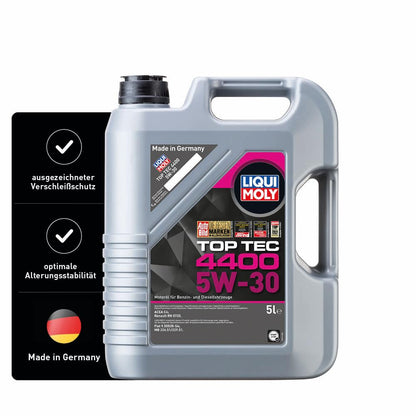 LIQUI MOLY Top Tec 4400 5W-30 Motoröl Synthesetechnologie 5 Liter