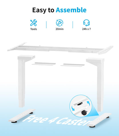 MAIDeSITe T2 Pro Plus Elektr. Sitz-Steh Schreibtisch 3-stufig