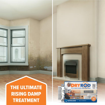 Dryrod Stäbchen gegen Feuchtigkeit – Horizontalsperre 1x50