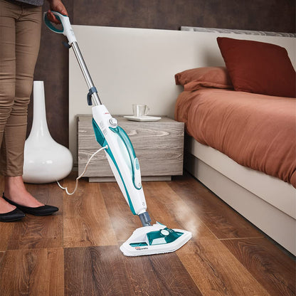 Polti Vaporetto SV450 Dampfbesen - Dampfreiniger Weiss-Grün