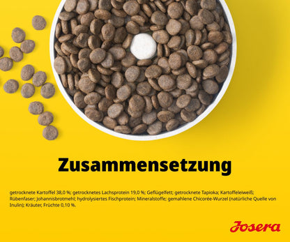 Josera Adult Lachs & Kartoffel Trockenfutter getreidefrei 12,5 kg