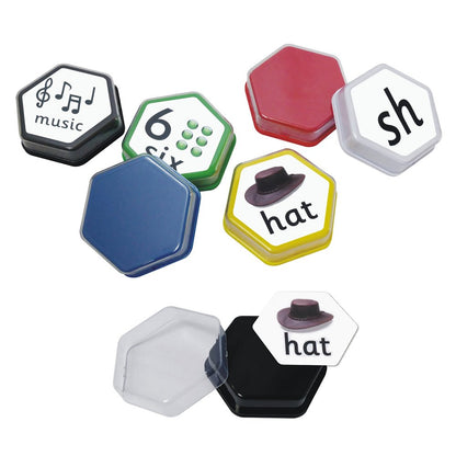 Talking Products Talking Tiles Diktiergeräte, 6er-Set, 80 Sekunden