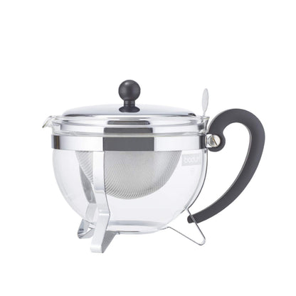 Bodum CHAMBORD Teebereiter 1.0L Edelstahl glänzend